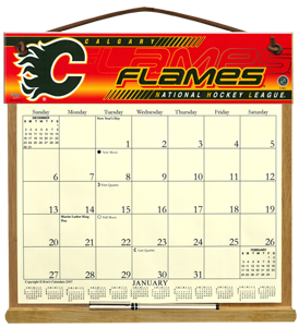 (image for) Calgary Flames Calendar Holder